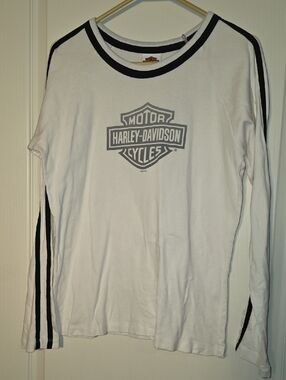 Harley-Davidson White Long Sleeve Chatanooga TN XL